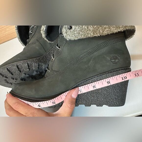 NEW Timberland Earthkeepers Amston Roll Top Women's Boots Black - 8 - Picture 10 of 11